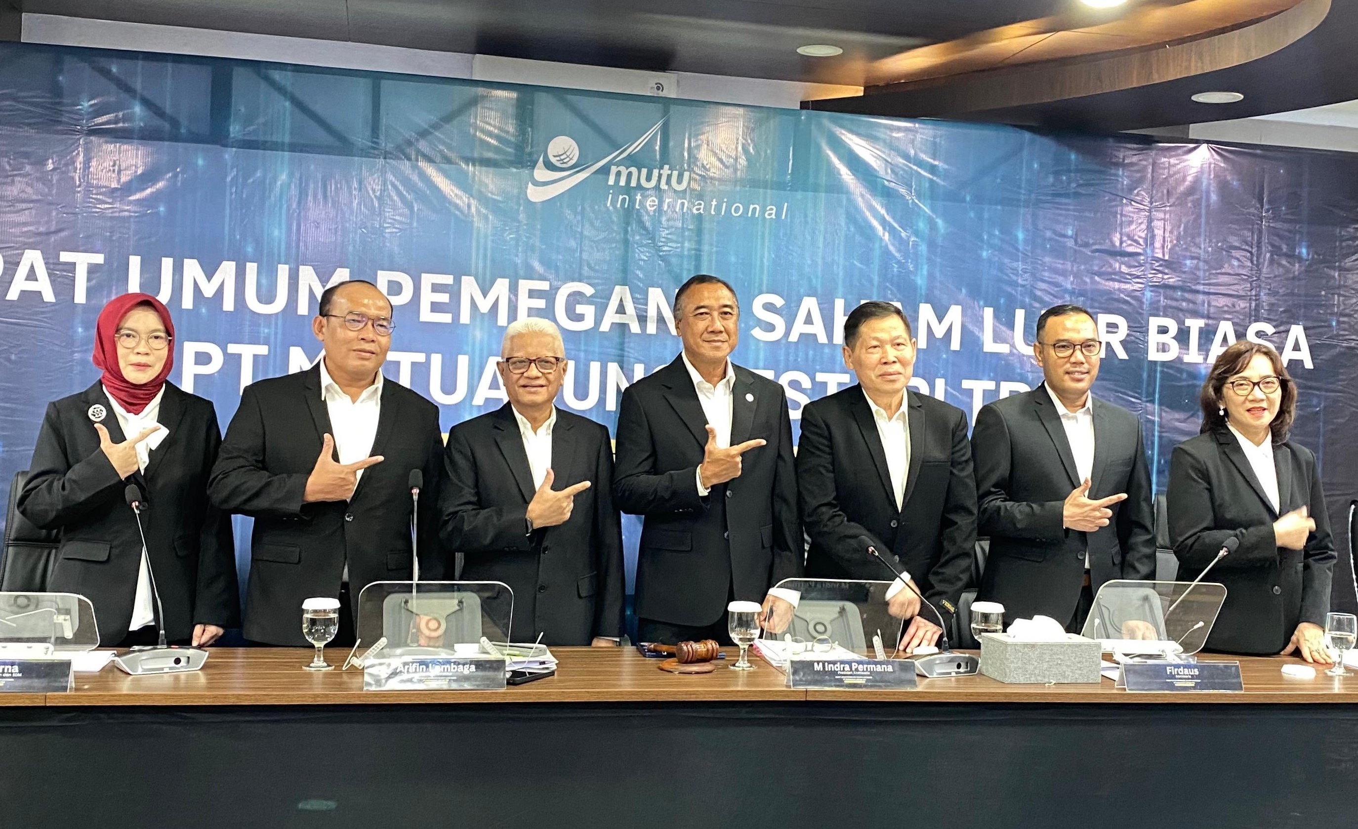 Dukung KInerja Yang Terus Meningkat,  MUTU Tambah Modal Dasar dan  Setuju PMTHMETD Sebesar 10% 