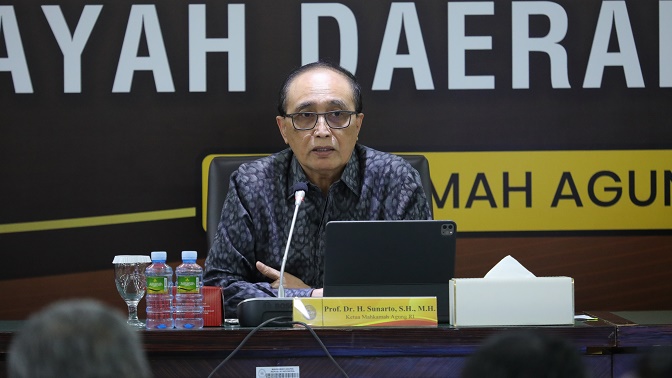 Ketua MA Minta Seluruh Hakim Hentikan Pelayanan Traksaksional