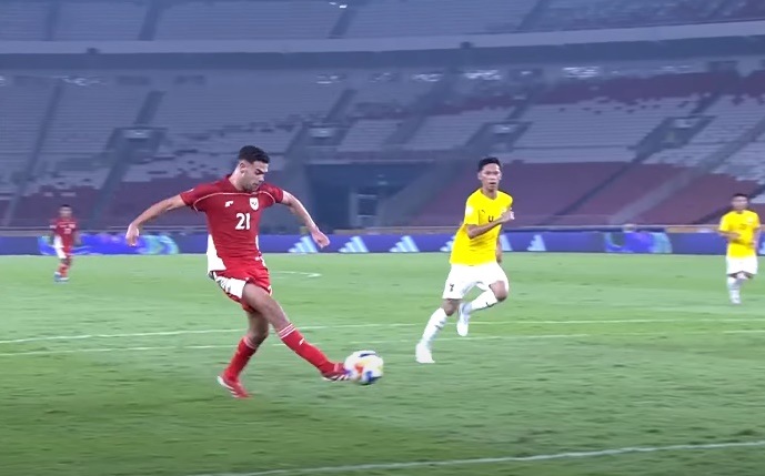  AFF U-23: Indonesia Cukur Brunei 8-0, Jens Raven Cetak Double Hattrick