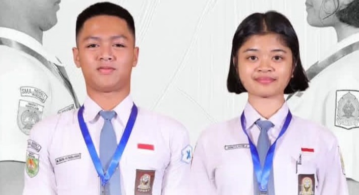 Rasya-Anindya Wakili Jateng ke Paskibraka Nasional