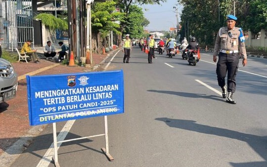 14.733 Pengendara Kendaraan Bermotor Kena Tilang