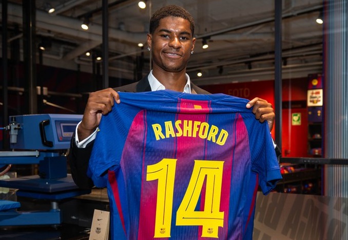 Marcus Rashford Berlabuh ke Barcelona