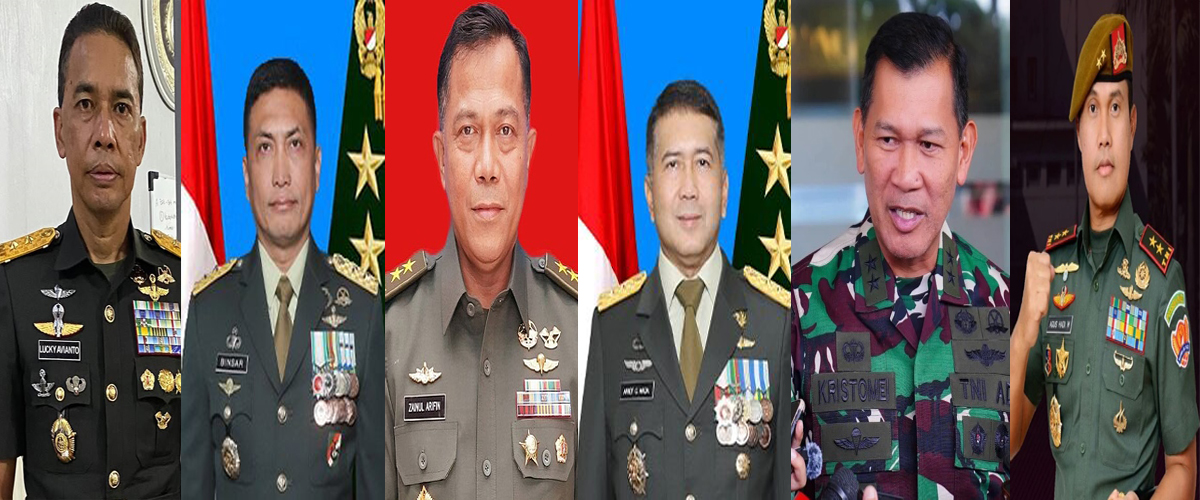 Ini Nama-nama Jenderal Bintang 2 yang Bakal Pimpin 6 Kodam Baru
