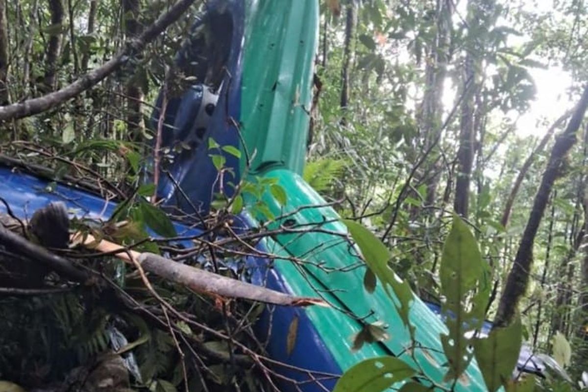 Helikopter Jatuh di Hutan Tanahbumbu, 8 Penumpang Tewas