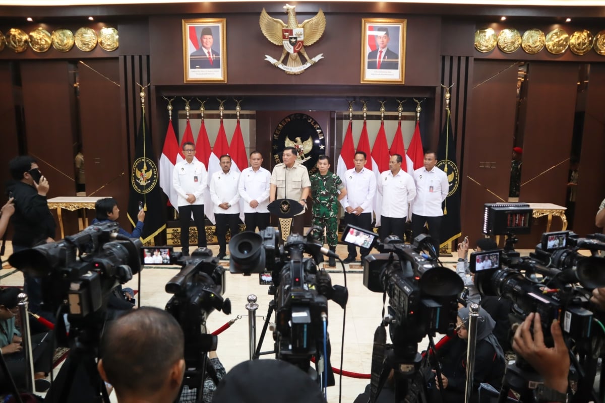 Sjafrie Sjamsoeddin Langsung Gelar Rapat di Kemenko Polkam, Apa Arahannya?