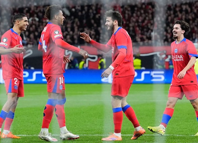 PSG Kokoh di Puncak, Hajar Leverkusen 7-2