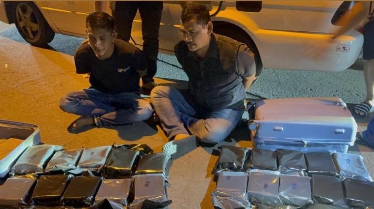 Bekuk Sindikat Narkoba Jaringan Malaysia-Indonesia, Amakan 20 Kg Sabu
