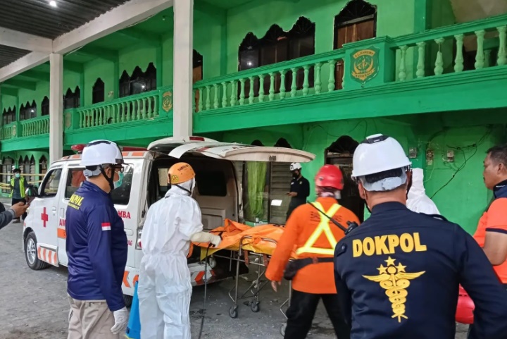 Ponpes Roboh, Korban Meninggal Tercatat 60 Orang