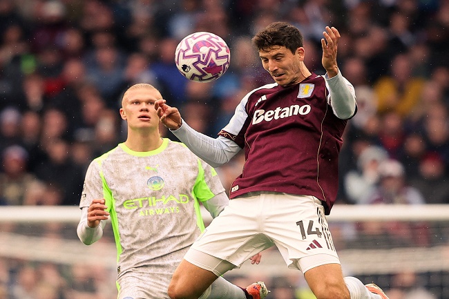 Manchester City Tumbang di Markas Aston Villa