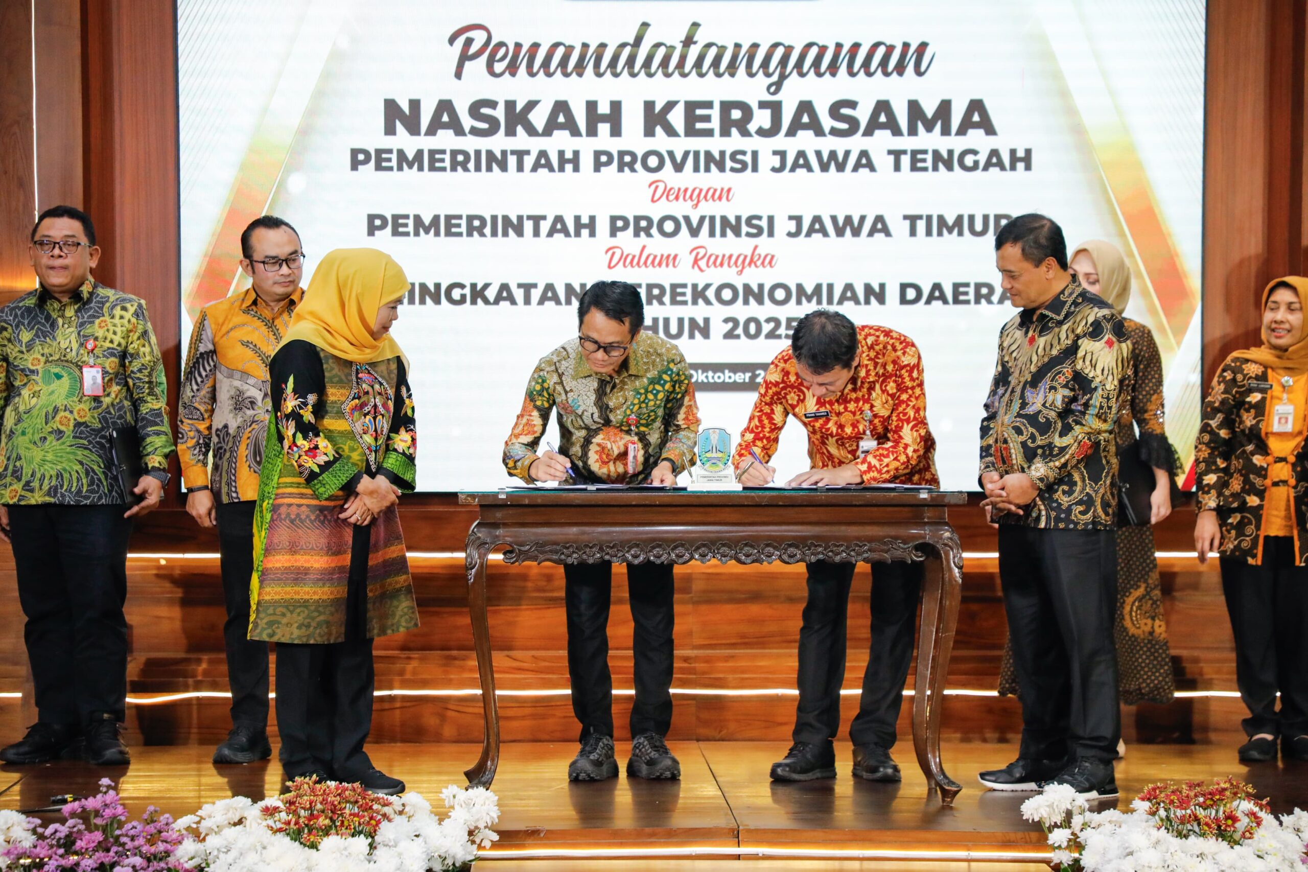 Jateng-Jatim Perkuat Kerja Sama Ekonomi