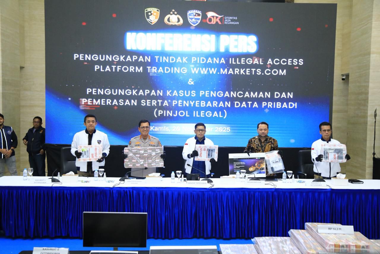 Bareskrim Gulung Jaringan Pinjol Ilegal