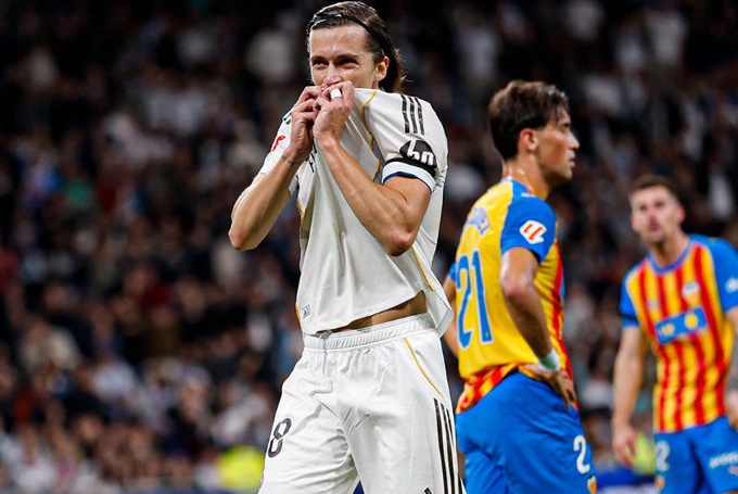 Real Madrid Semakin Kokoh di Puncak, Hajar Valencia 4-0