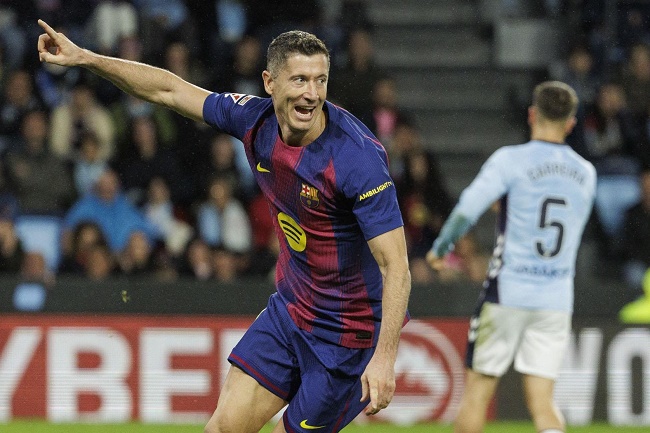 Barcelona Tempel Madrid, Bungkam Celta Vigo 2-4