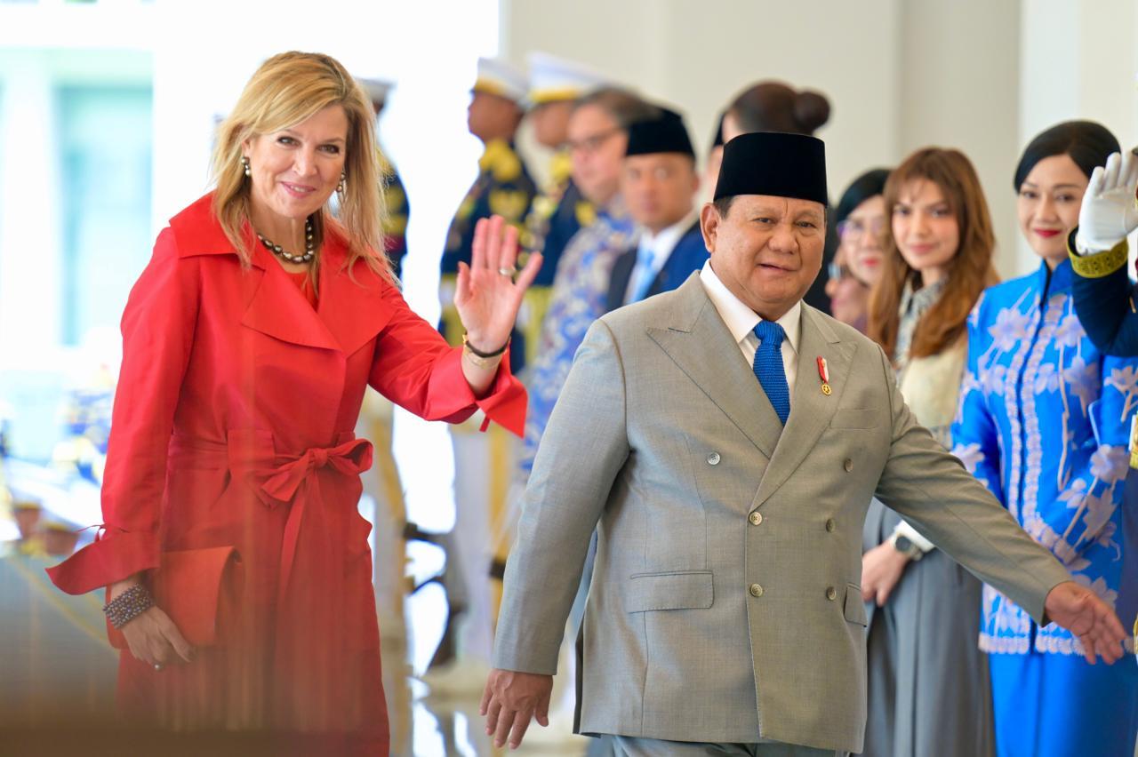Prabowo Sambut Ratu Maxima, Kolaborasi Memajukan Ekosistem Inklusi Keuangan