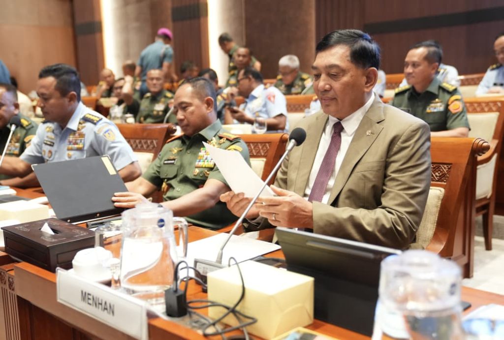 Menhan Paparkan Pembangunan Kekuatan TNI