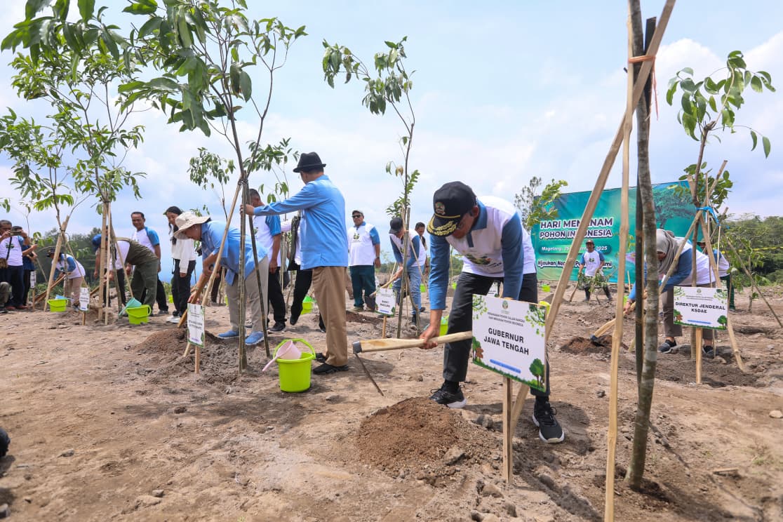 Pemulihan Ekosistem Taman Nasional Gunung Merapi, Tanam 650 Pohon