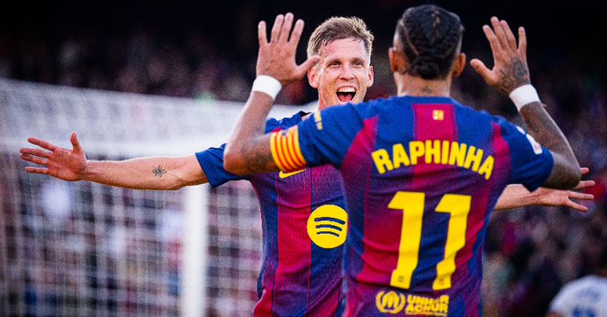 Barcelona Bungkam Alaves, Naik ke Puncak Klasemen