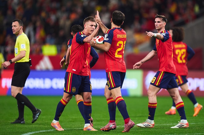 Rangking FIFA: Spanyol Teratas, Italia Keluar dari 10 Besar