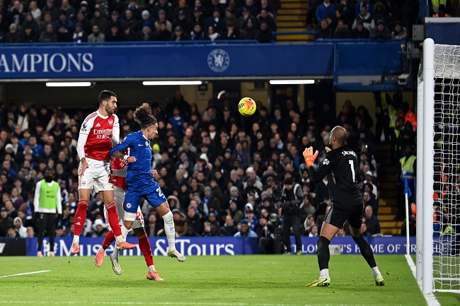 Chelsea dan Arsenal Berbagi Angka
