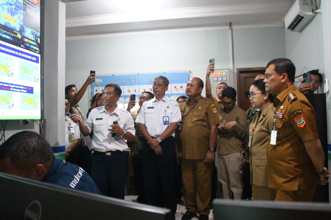 Jelang Nataru, Pemprov Jateng Perkuat Monitoring Cuaca Bersama BMKG