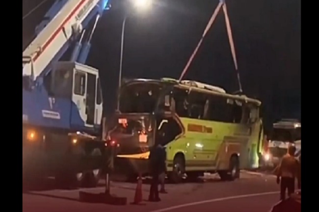 Ini Identitas 16 Korban Tewas Kecelakaan Bus di Tol Semarang