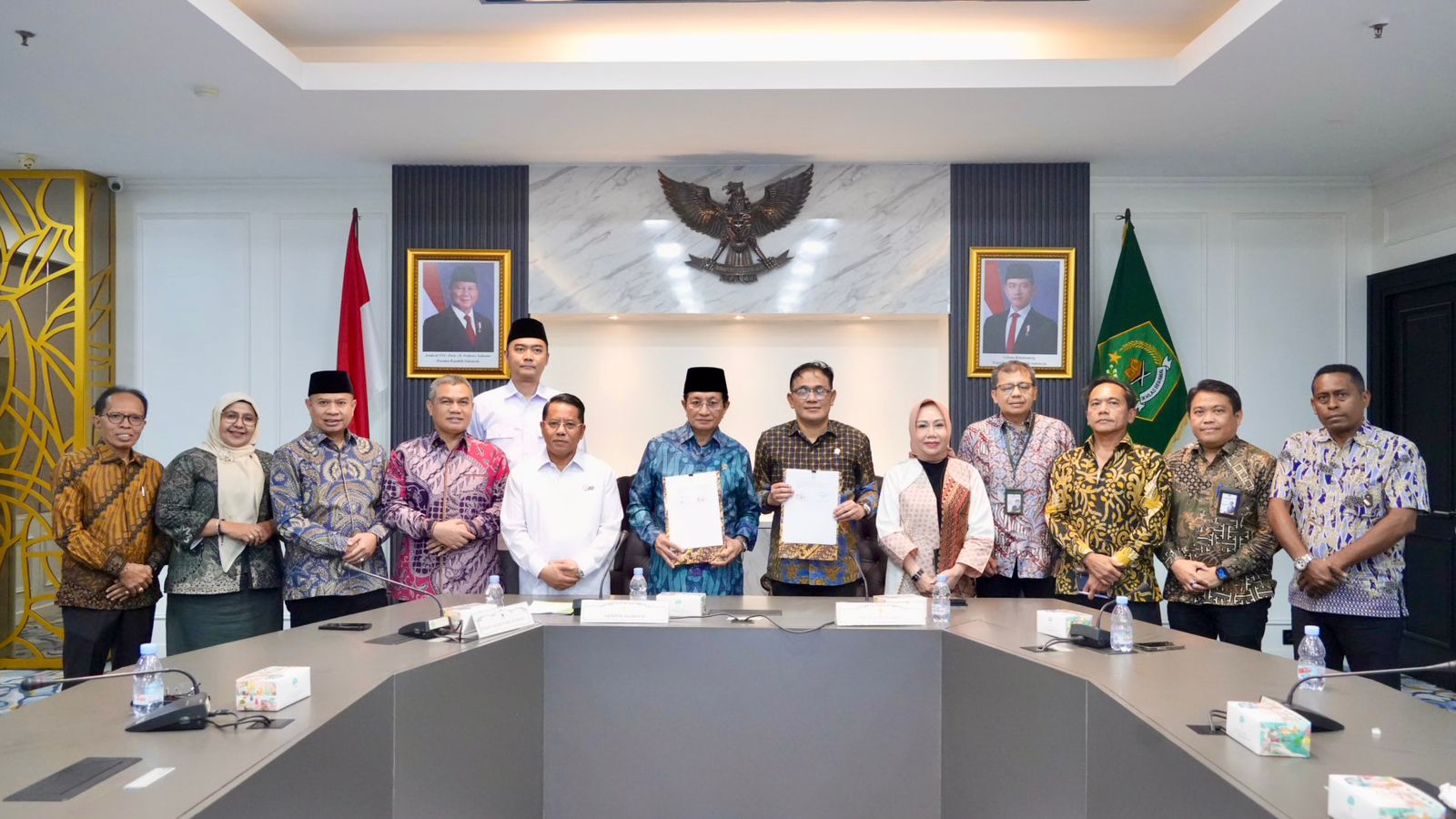 Kemenag-BP Taskin Teken MoU Percepatan Pengentasan Kemiskinan melalui Pendekatan Agama