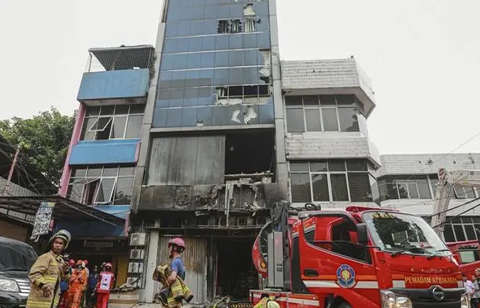 22 Korban Kebakaran Gedung Terra Drone Berhasil Diidentifikasi