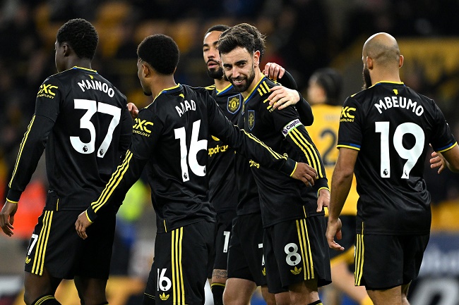 Manchester United Masuk 6 Besar, Hajar Wolves 1-4