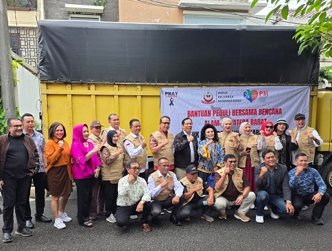 Tunjukkan Kepedulian, P3I dan IKM Lepas Bantuan Bencana Sumatera Senilai Lebih Dari 500 Juta 