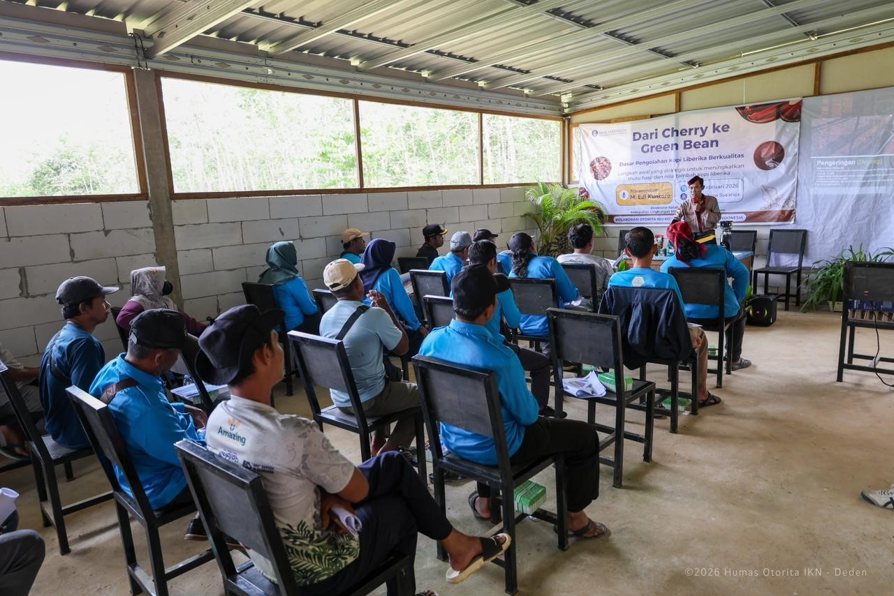 Tingkatkan Daya Saing Kopi Lokal,  Otorita IKN dan Bank Indonesia Buat Pelatihan Petani di Sekitar IKN
