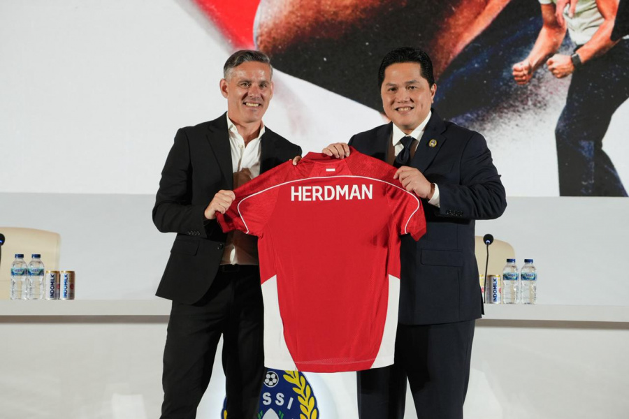 Erick Thohir Ajak Semua Bersatu untuk Sepak Bola Indonesia dan Dukung John Herdman