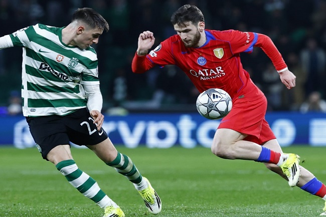 PSG Tersungkur, Menyerah 2-1 dari Sporting CP