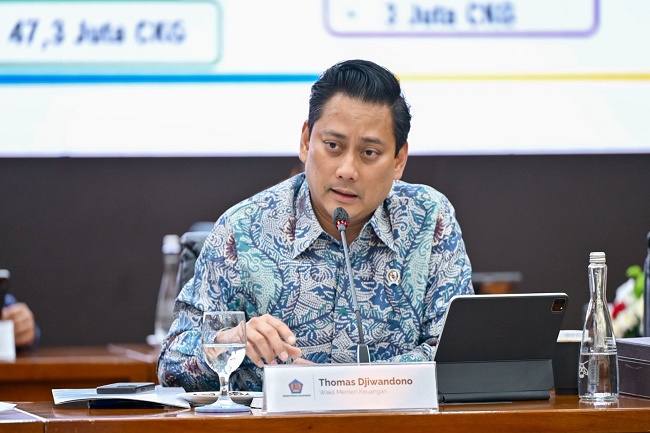 DPR Pilih Thomas Djiwandono Sebagai Deputi Gubernur BI