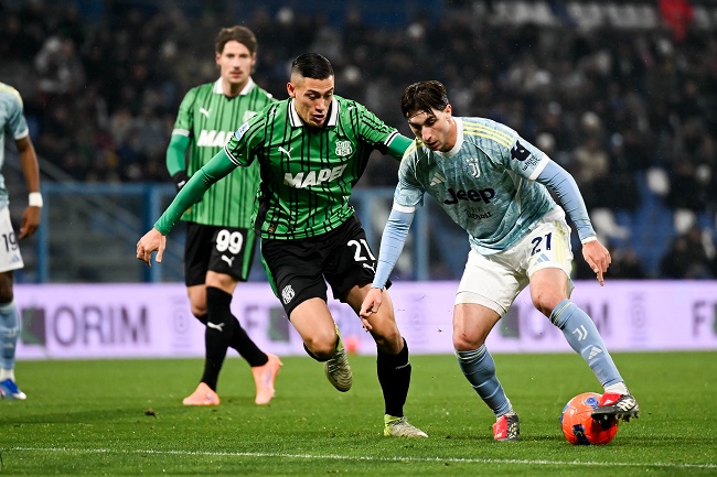 Jay Idzes Mati Kutu, Juventus 3 Kali Bobol Gawang Sassuolo