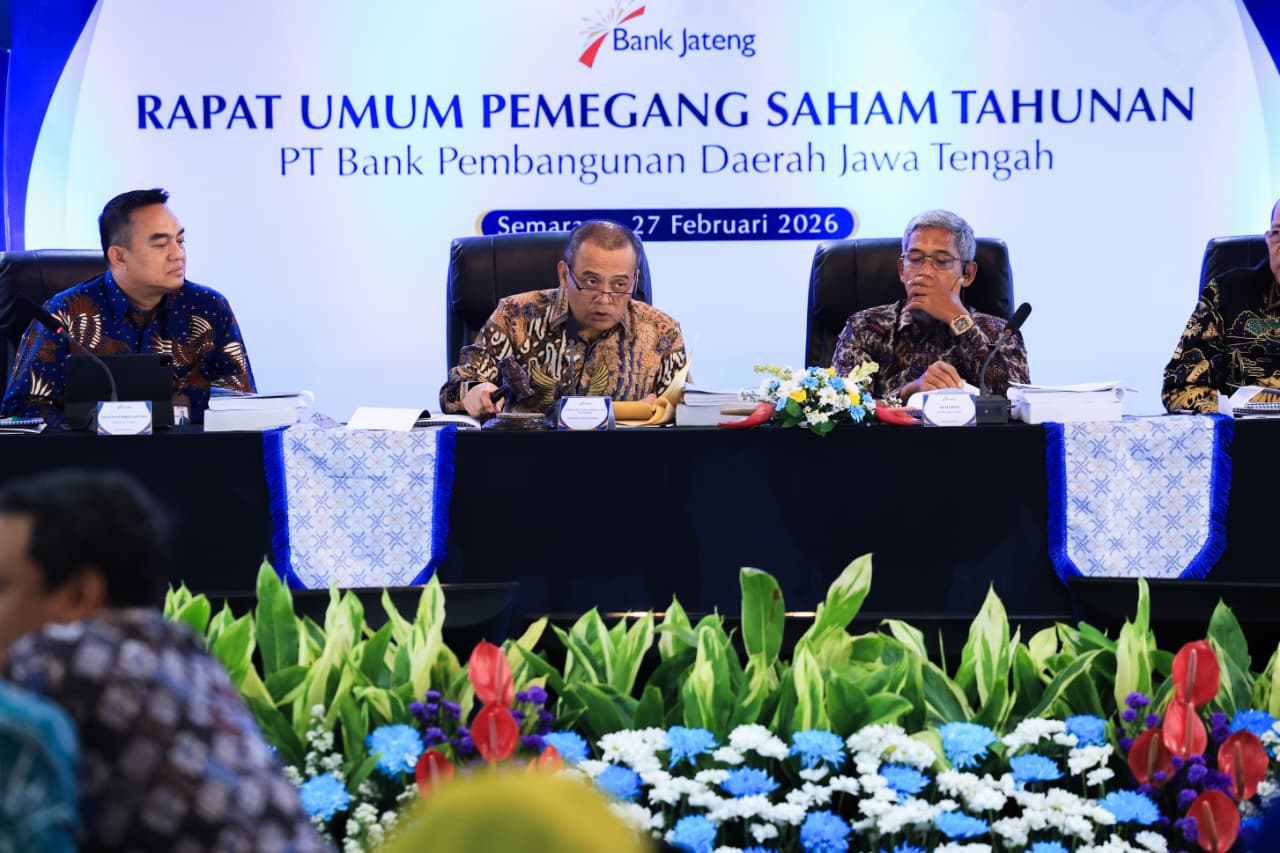 Bank Jateng Catatkan Laba Rp1,4 Triliun