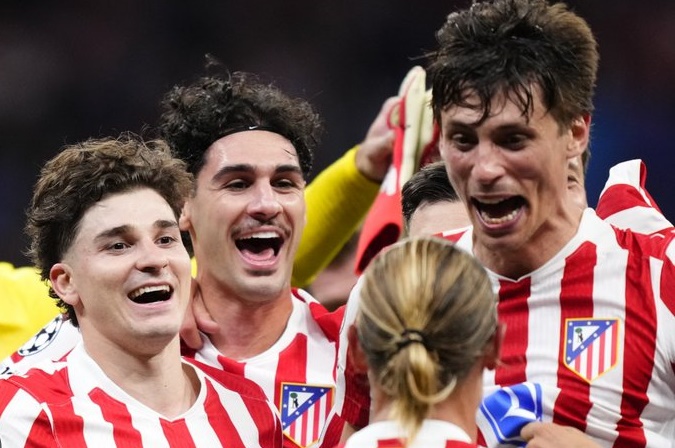 Liga Champions: Atletico Madrid Tendang Barcelona