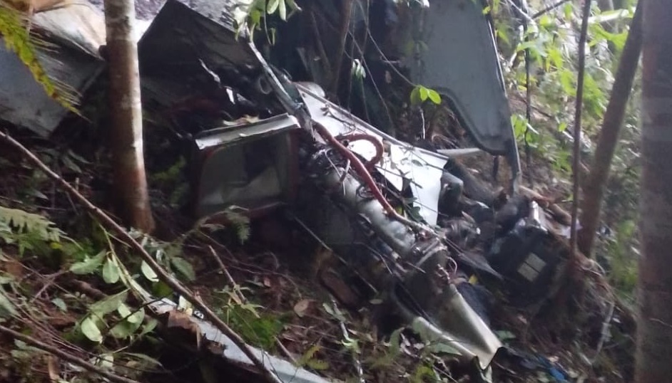 Helikopter Airbus H130 PK-CFX Jatuh di Hutan Kalimantan