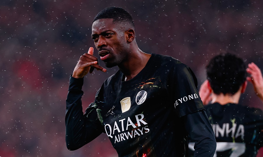 2 Gol Ousmane Dembele Bawa PSG Benamkan Liverpool