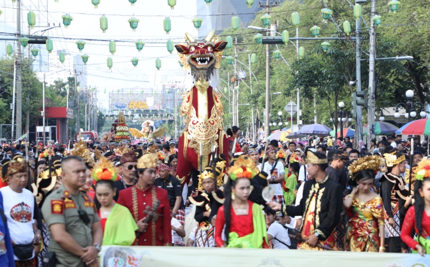 Kota Semarang Gelar Pawai Ogoh-ogoh