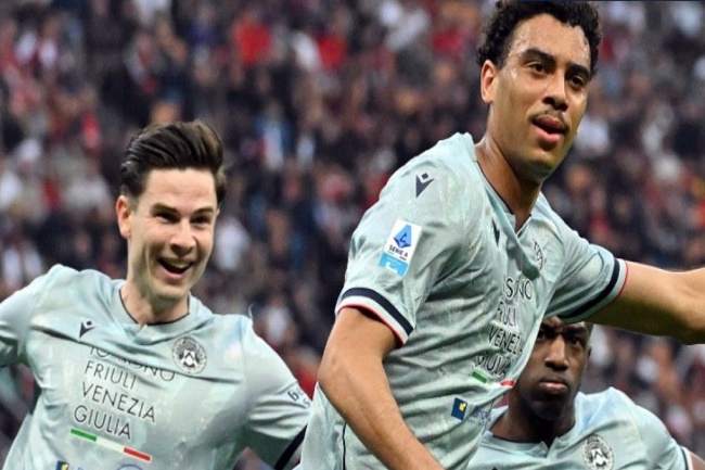 AC Milan Dihajar Udinese 3 Gol Tanpa Balas