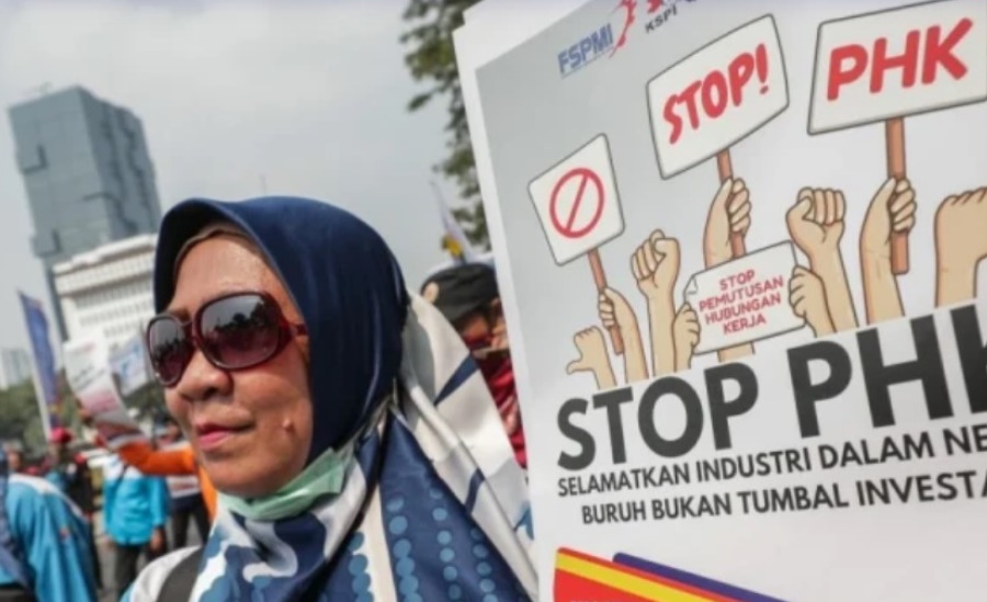 Hari Buruh, Ingatkan Janji Pemerintah Bentuk Satgas PHK