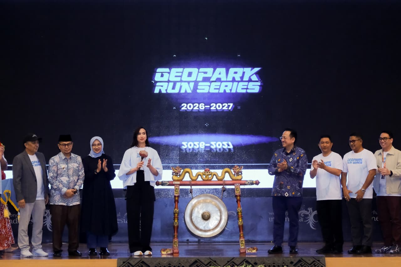 Geopark Run Series, Angkat Daya Tarik Geopark dan Dongkrak Ekonomi Daerah