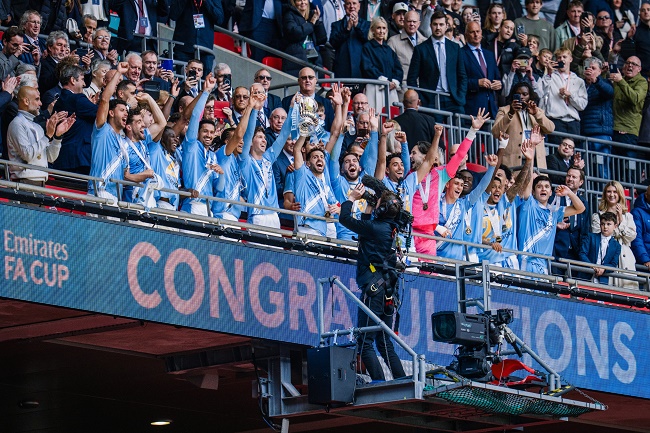 Manchester City Bekuk Chelsea, Amankan Gelar Piala FA