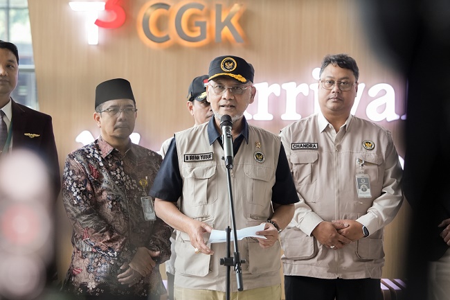 387 Kelompok Terbang Haji Telah Tiba di Tanah Air