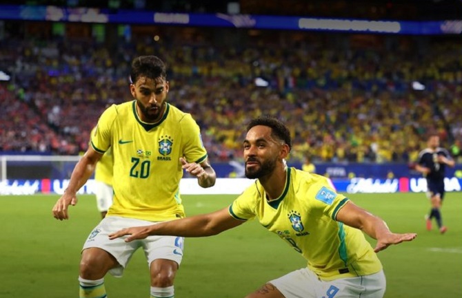 Brasil Juara Grup C, Bekuk Skotlandia 3-0