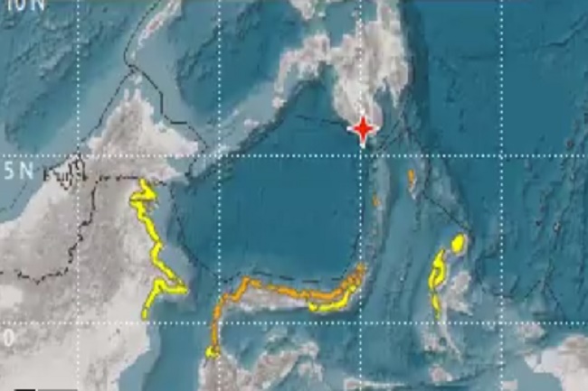 Gempa M 7,7 Guncang Mindanao, Tsunami Kecil Terjadi di Sejumlah Daerah di Indonesia