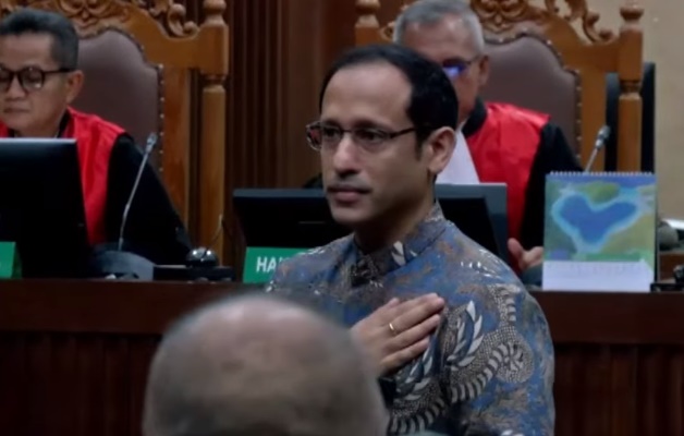 Nadiem Makarim Divonis 10 Tahun Penjara, 1 Hakim Beda Pendapat