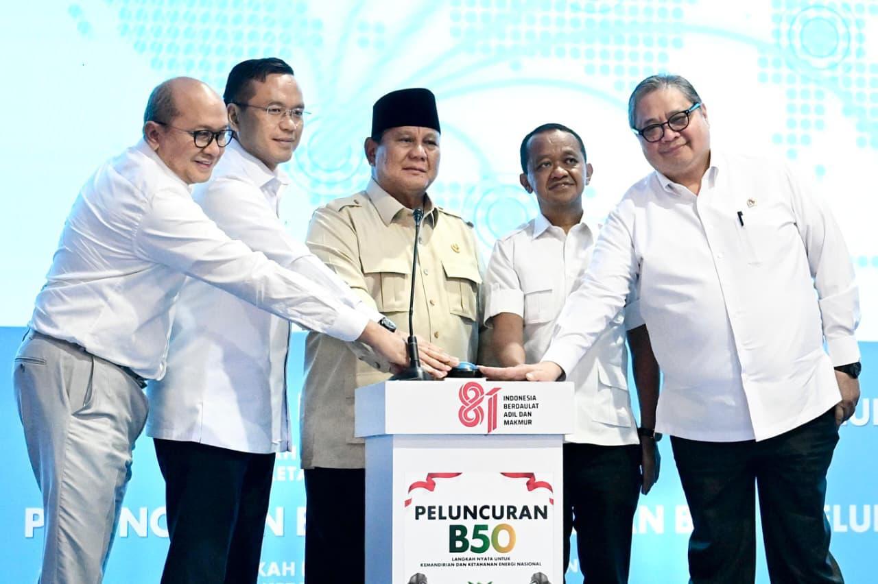 Luncurkan B50, Klaim Hemat Devisa Rp170 Triliun