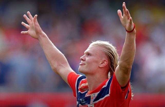 2 Gol Haaland Bawa Norwegia Singkirkan Brasil