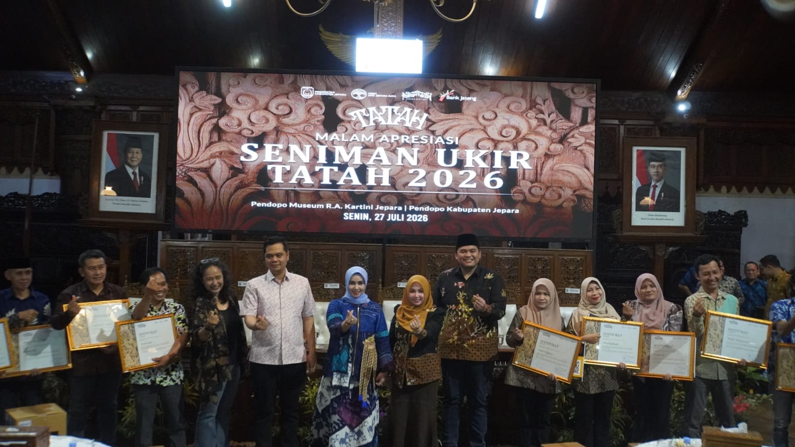 Tembus 68 Ribu Pengunjung, Bupati Jepara Siap Dukung Trilogi Pameran Seni Ukir Tatah